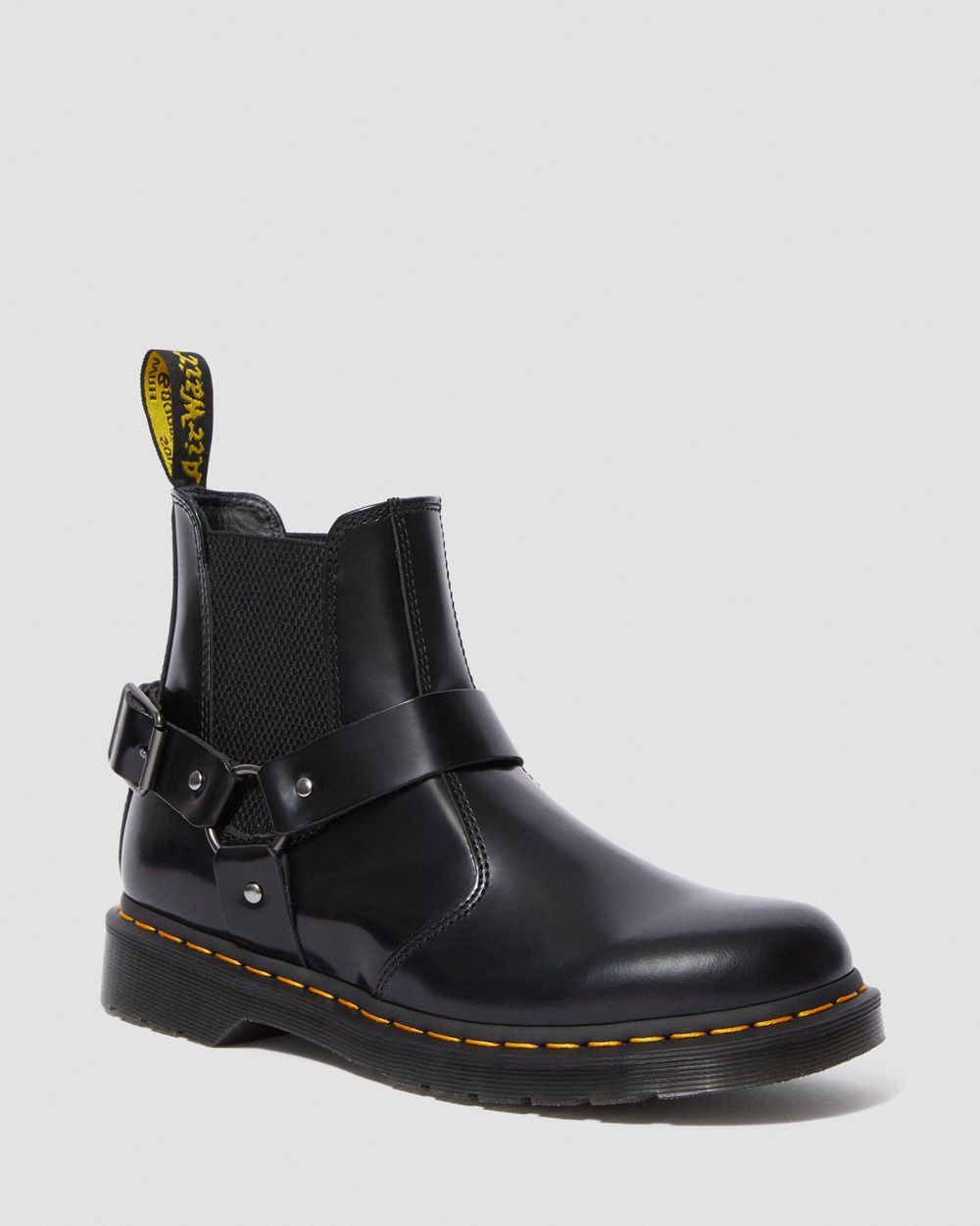 Dr Martens Wincox Smooth Kožené Buckle Topánky Damske ( Čierne ) SK 948-XIVYCB